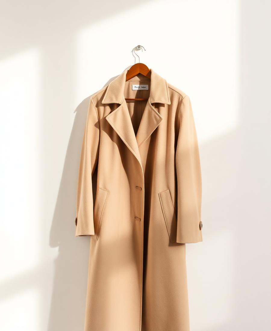 The case for a real wool coat
